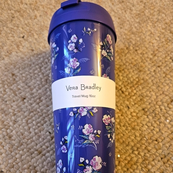 Vera Bradley Other - Vera Bradley Factory Style Travel Mug NWT